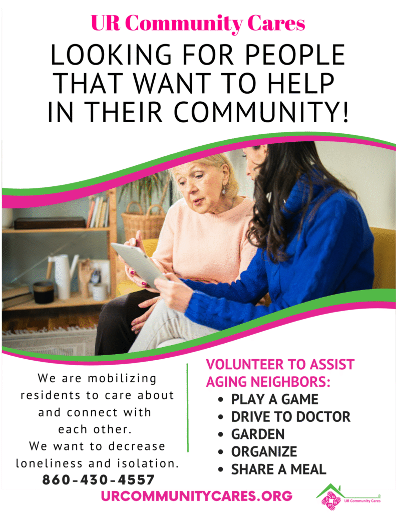 Neighbors Helping Neighbors Volunteer flyer