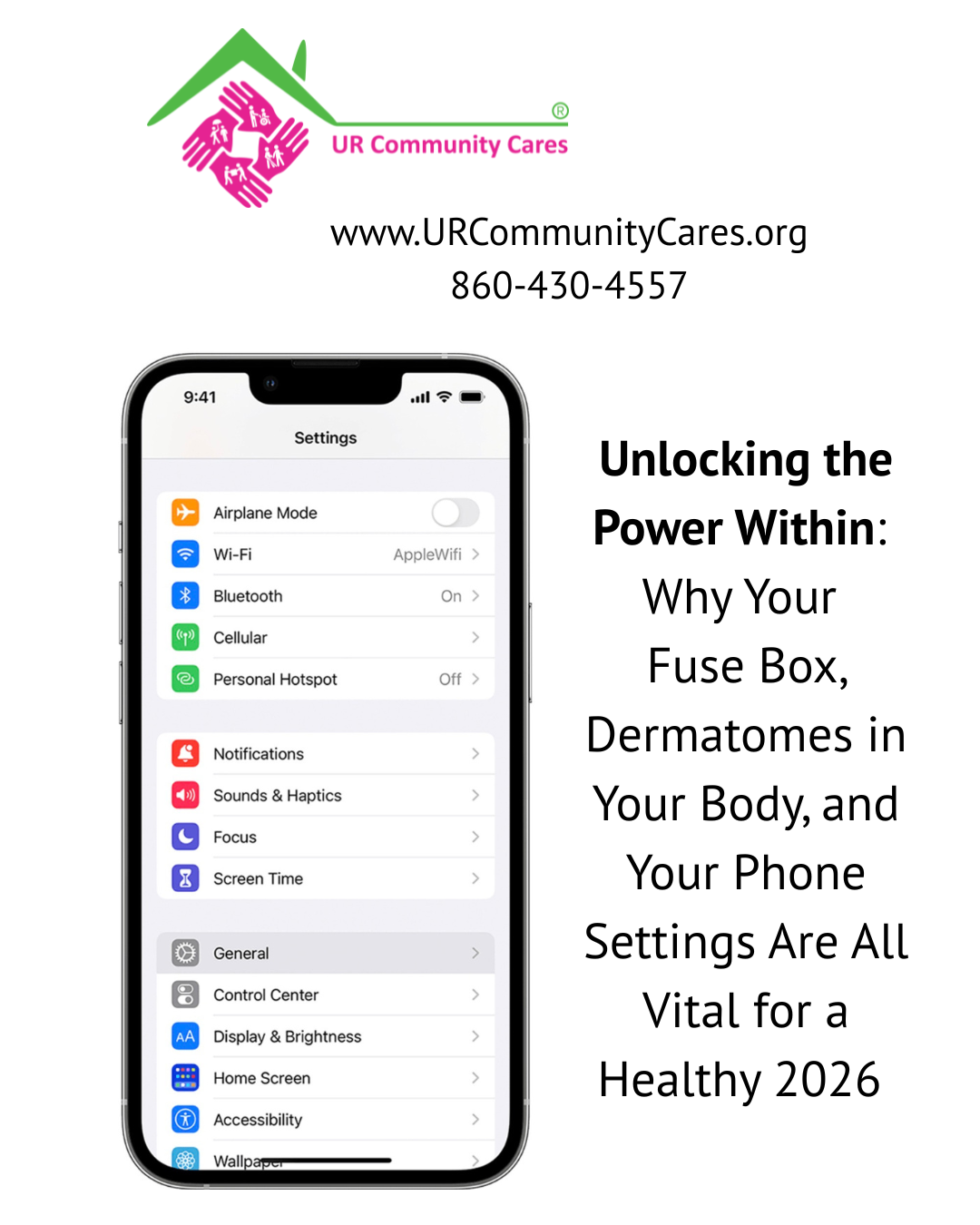 Unlocking the Power Within: Why Your Fuse Box, Dermatomes in Your Body, and Your Phone Settings Are All Vital for a Healthy 2026