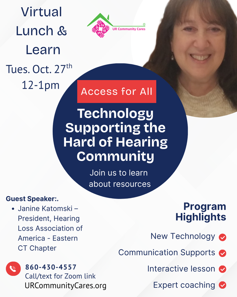 Virtual Lunch & Learn Tues. Oct. 27th 12-1pm 